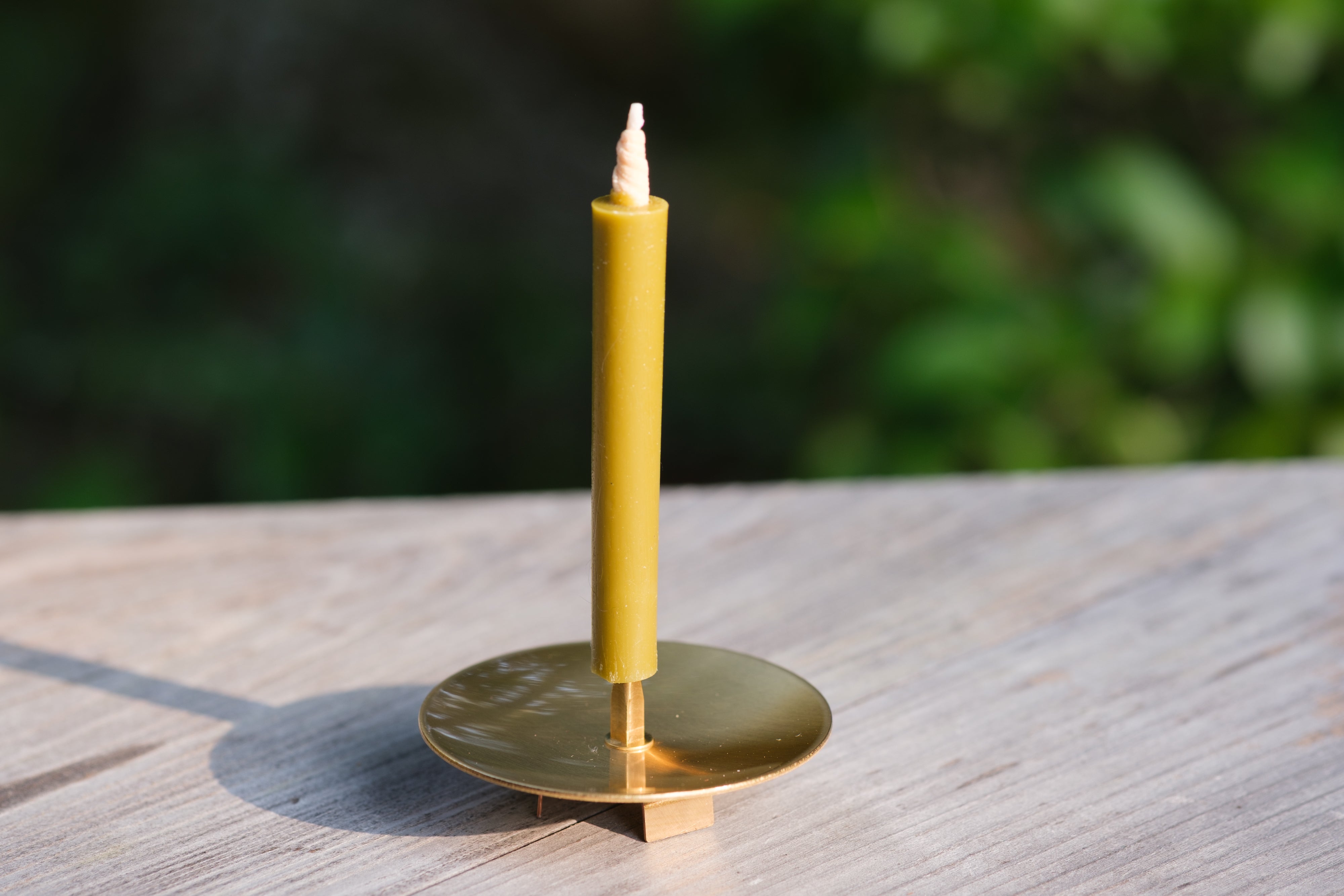 Japanese Candle Warosoku with Tea Leaves