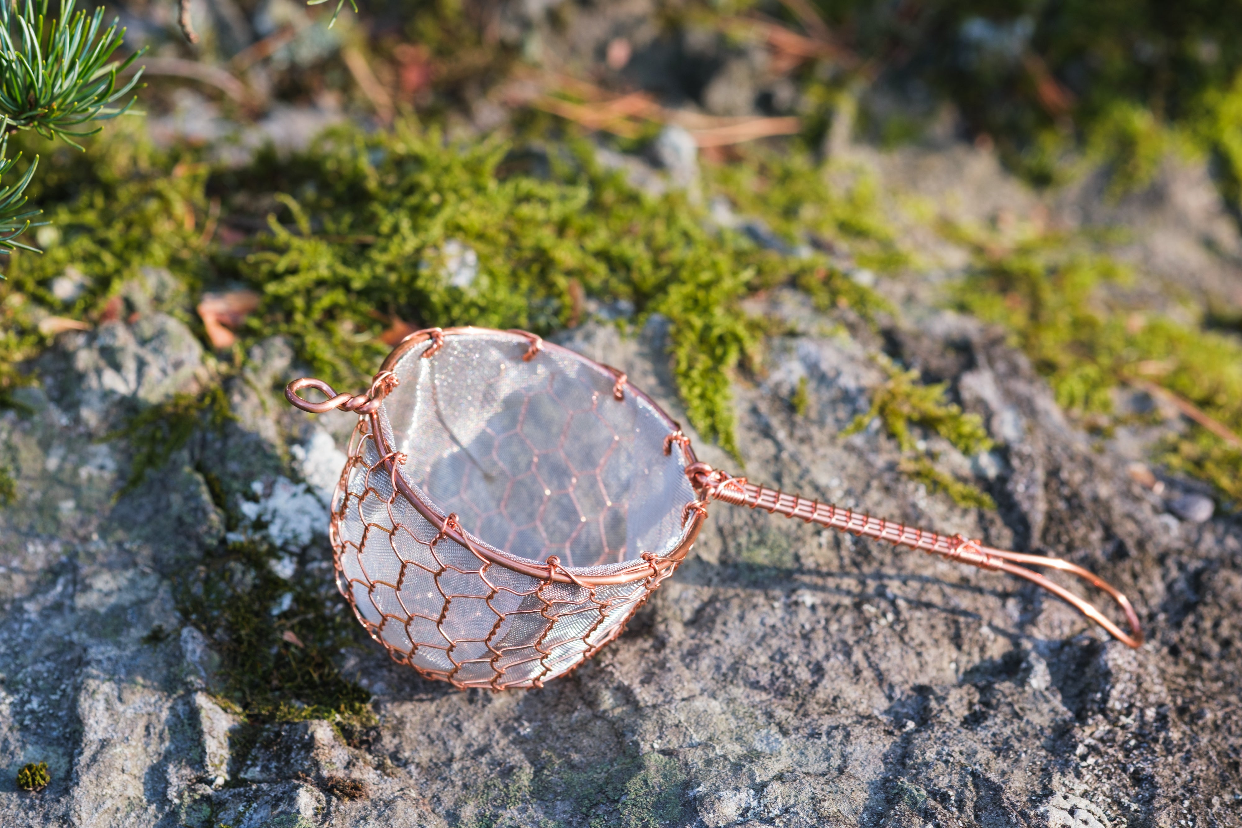 Kyoto's Wire Netting Tea strainer