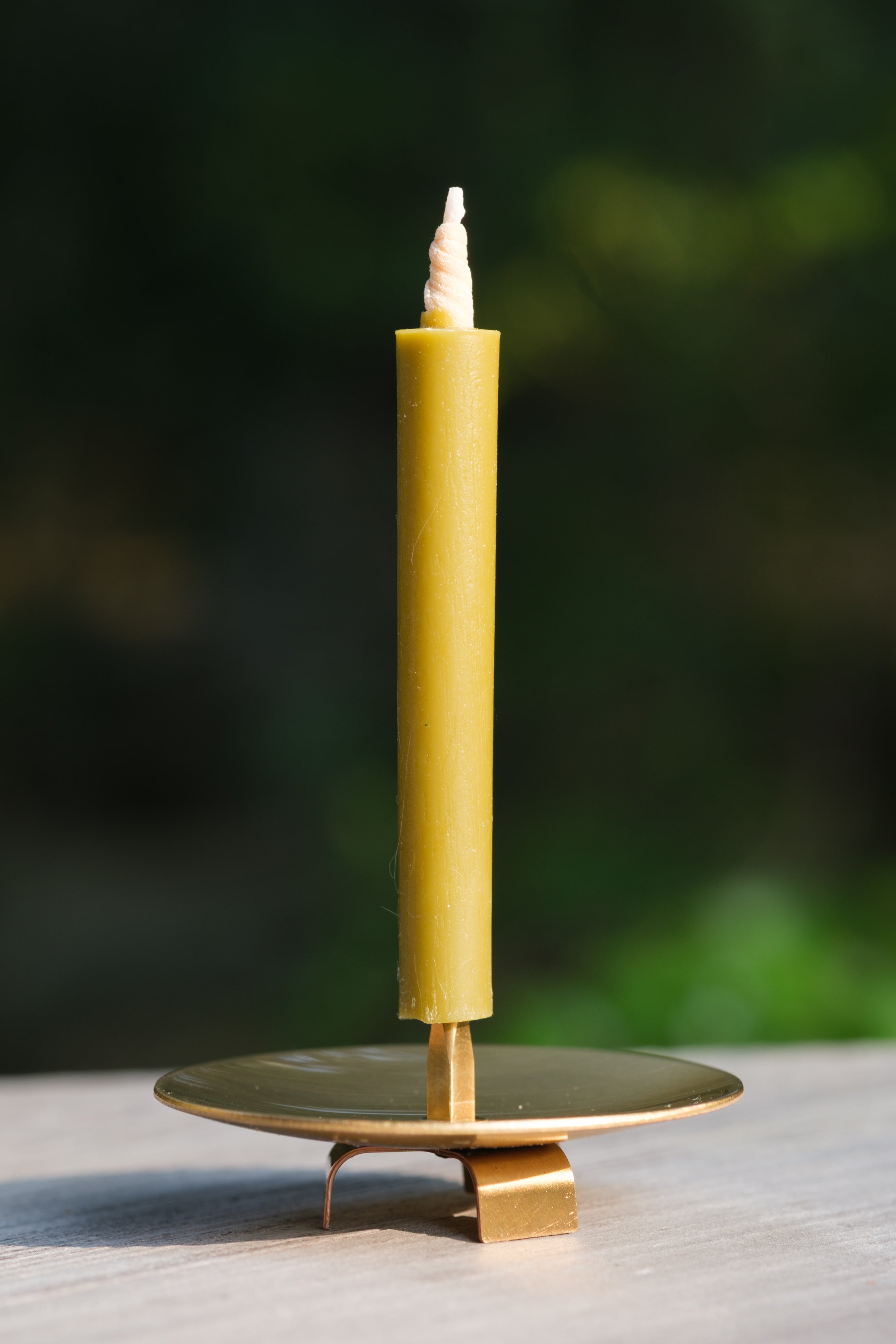 Handcrafted Japanese Traditional Candle with Tea Leaves (with candlest