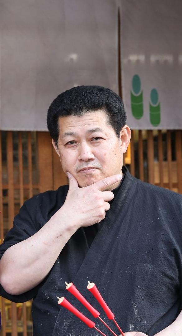 Japanese candle artisan Koichi Tagawa